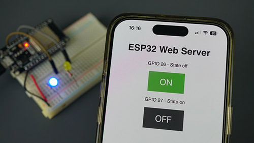 Learn ESP32 with Arduino IDE eBook Module 6 Web Servers